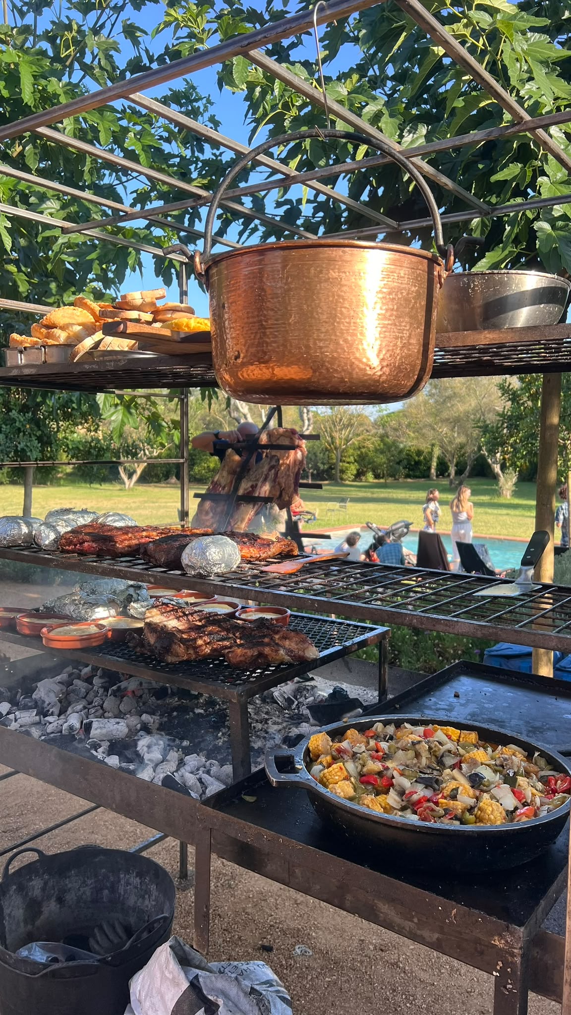 La Pampa Small — parrilla argentina de fuego abierto